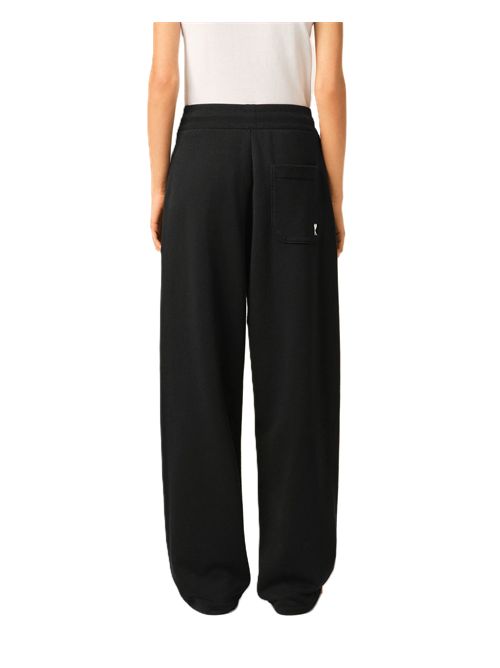 Pantaloni da jogging in felpa leggera loopback. Ami Paris | FTR908.730045BLACK/WHITECREAM
